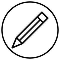 Pencil Vector Icon Design Illustration