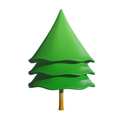 green christmas tree