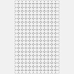 Modern banner with repeating groups of black dots