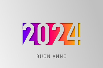 felice anno nuovo - buon anno 2024