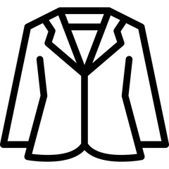 Suit icon vector illustration for web and mobile