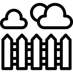 Backyard icon vector illustration for web and mobile