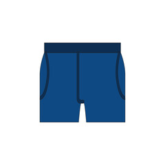 shorts vector type icon