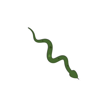 snake vector type icon