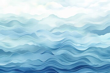 Abstract water ocean wave, blue, aqua, teal texture. Blue and white water wave web banner Graphic Resource as background for ocean wave abstract. Backdrop for copy space text. Waves background. 