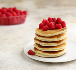 pancake for breakfast and dessert, healthy food