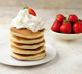 pancake for breakfast and dessert, healthy food