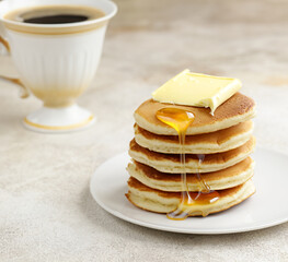 pancake for breakfast and dessert, healthy food