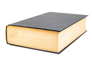 Old Black Hardcover Book