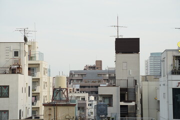 Tokyo Building Scenery in Japan