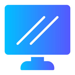 monitor gradient icon