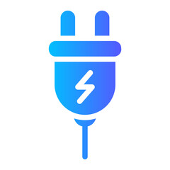 plug gradient icon