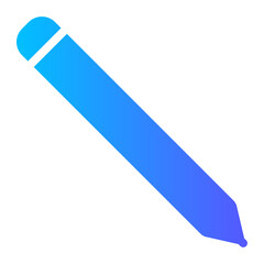 pencil gradient icon