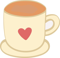 Hot chocolate illustration