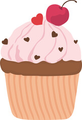 Cupcake illustration