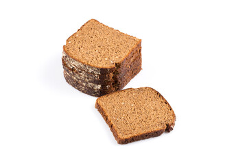 sliced of rye bread