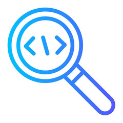 search gradient icon