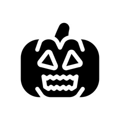 pumpkin glyph icon