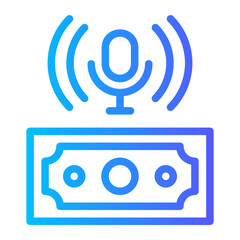 earning gradient icon