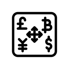 exchange line icon