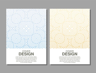 collection line abstract cover design