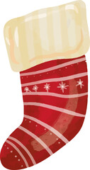 christmas socks illustration - 670574509