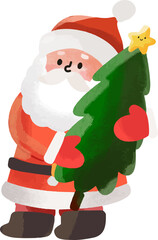 Happy Christmas Santa  - 670574710