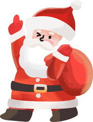 Happy Christmas Santa  - 670574726