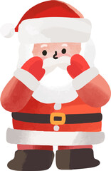 Happy Christmas Santa  - 670574740