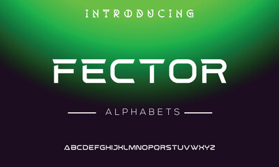 Modern Bold Font. Regular Italic Number Typography urban style alphabet fonts for fashion, sport, technology, digital, movie, logo design, vector illustration