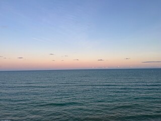 Fototapeta premium sunset over the sea