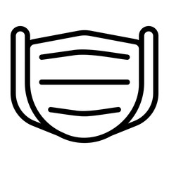 mask line icon