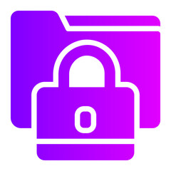 unlock gradient icon