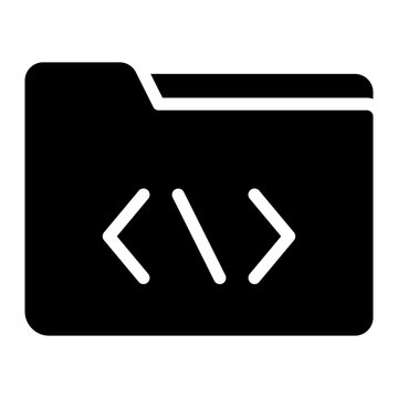 code glyph icon