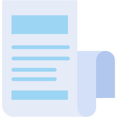 Obraz premium new paper vector design icon .svg