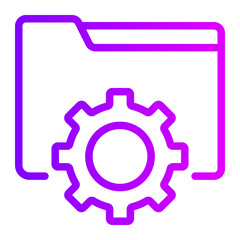 settings gradient icon