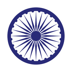 Ashok chakra with 24 sticks, centre part of indian flag, blue wheel ashok chakra, Ashoka Chakra A Legacy of Peace and Prosperity