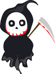 Grim reaper illustration