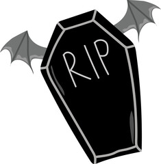 Coffin illustration