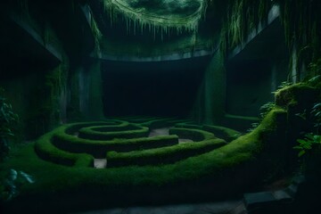 3d render of a labyrinth