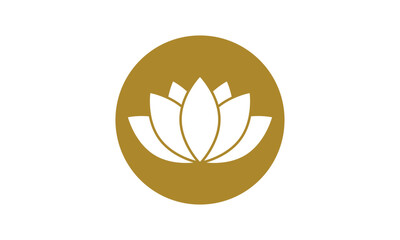 Obraz premium Beauty Lotus Logo 