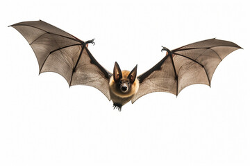 Bat, Bat Isolated On White, Bat On White Background, Flying Bat