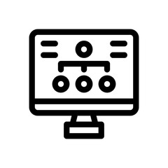 hierarchy line icon