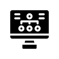 hierarchy glyph icon