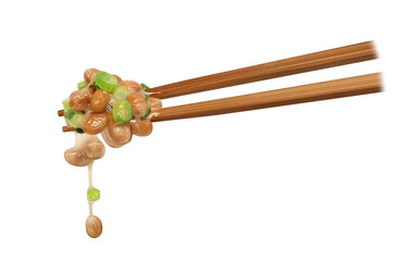 納豆 イラスト リアル 箸 