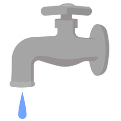 水道の蛇口のイラスト