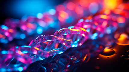 Realistic DNA Double Helix Model - Modern Molecular Biology Image. Generative AI.