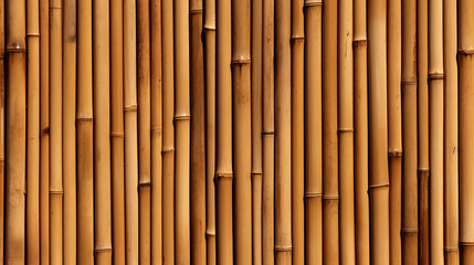 Authentic Bamboo Wall Texture - Design for Natural Interior Enhancements and Zen-inspired Décor.