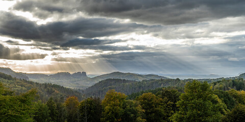 Abendstimmung in der Sächsischen Schweiz 5