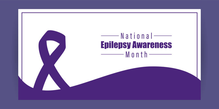 Vector illustration for National Epilepsy Awareness Month
